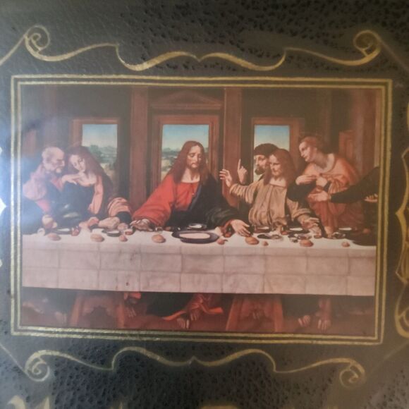 Vtg Hertel Holy Bible New Standard Reference Edition Blue Ribbon Leather 1965-66 - Picture 2 of 15